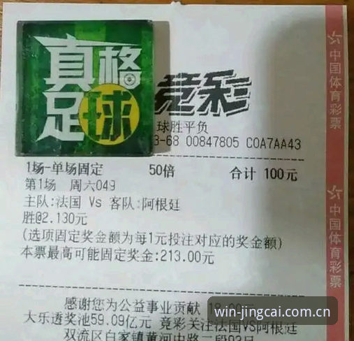 世界杯竞彩官网 世界杯竞彩平台实战评测:资深技术控的投注体验与制胜心得